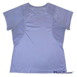 Jockey Light Lilac Performance Active Mesh T-shirt Top L